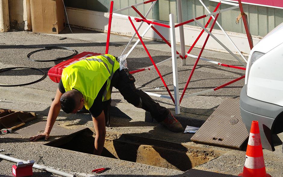 travaux assainissement Sourdun